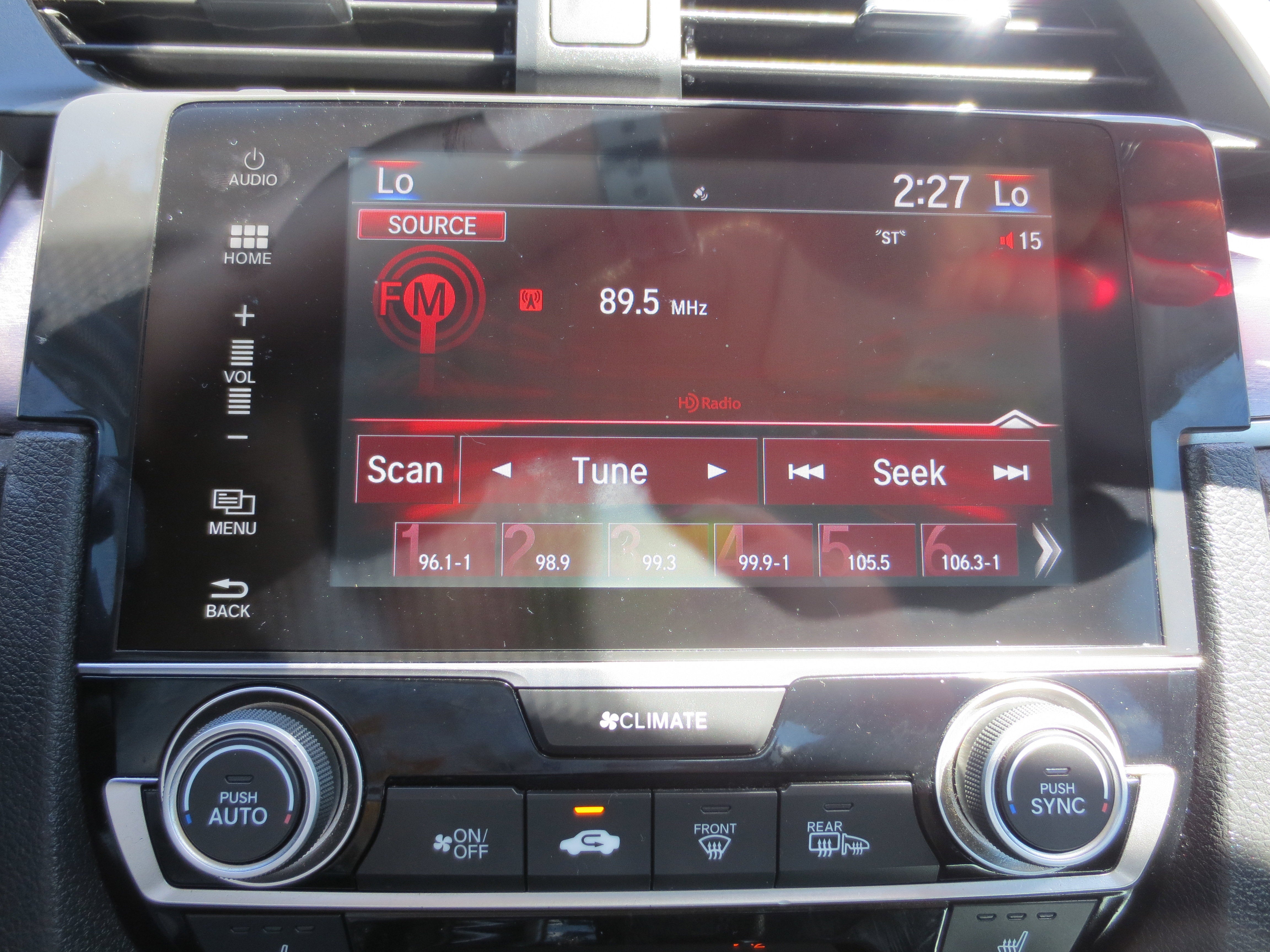 2016 Honda Civic Sedan EX-T