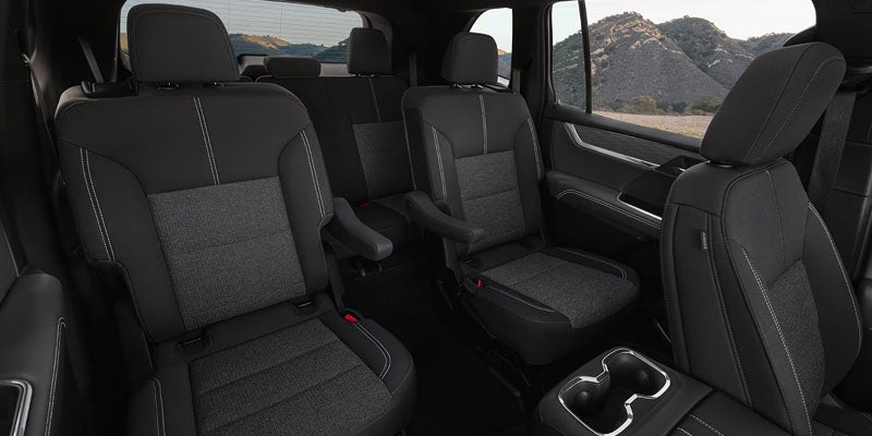 GMC Acadia interior seats