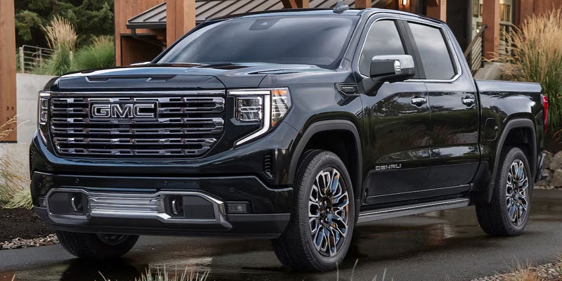 Black GMC Sierra 1500 Denali truck