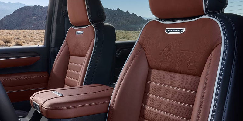 2026 GMC Sierra 2500 HD interior seats